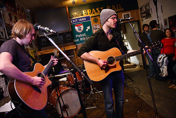Jon Keller/Lee Miles @ Elliot Smith Tribute show - 10/24/08 @ the Brass Rail