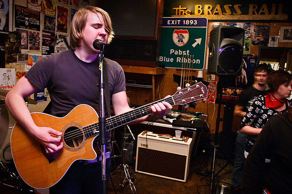 Jon Keller @ Elliot Smith Tribute show - 10/24/08 @ the Brass Rail