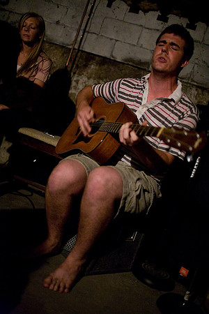 Caleb and Amy Jehl @ the Rejoice House - 6/4/08