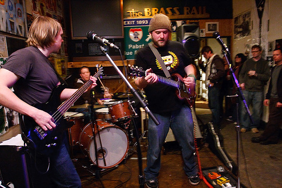 Jon Keller/John Ross @ Elliot Smith Tribute show - 10/24/08 @ the Brass Rail