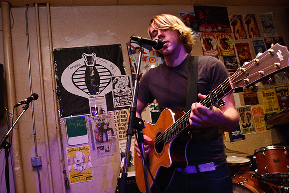 Jon Keller @ Elliot Smith Tribute show - 10/24/08 @ the Brass Rail