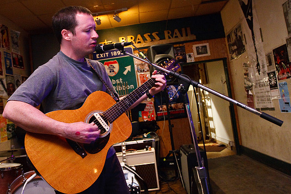 Kyle Morris @ Elliot Smith Tribute show - 10/24/08 @ the Brass Rail