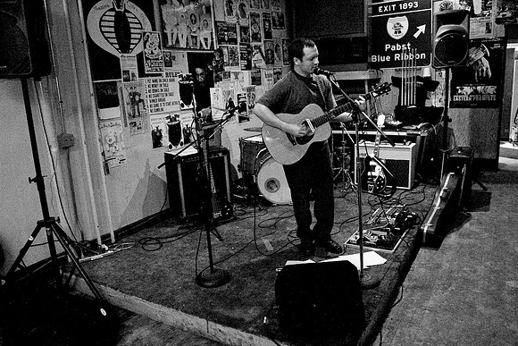 Kyle Morris @ Elliot Smith Tribute show - 10/24/08 @ the Brass Rail