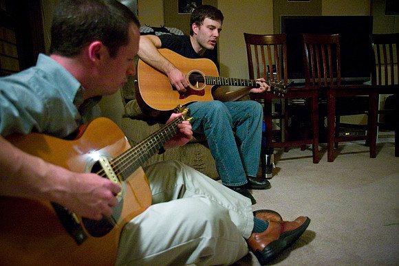 Kyle Morris and Lee Miles