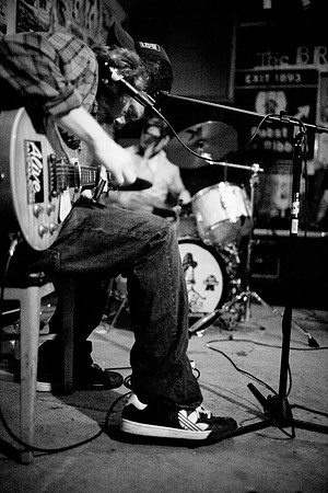 Left Lane Cruiser opens for Bob Log III at the Brass Rail
